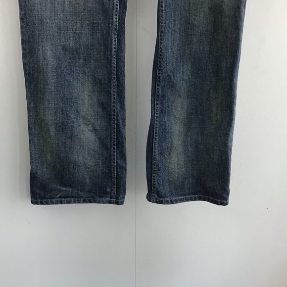 American Rag Cie Y2K 90’s boho distressed bootcut jeans size 13 - Picture 4 of 8